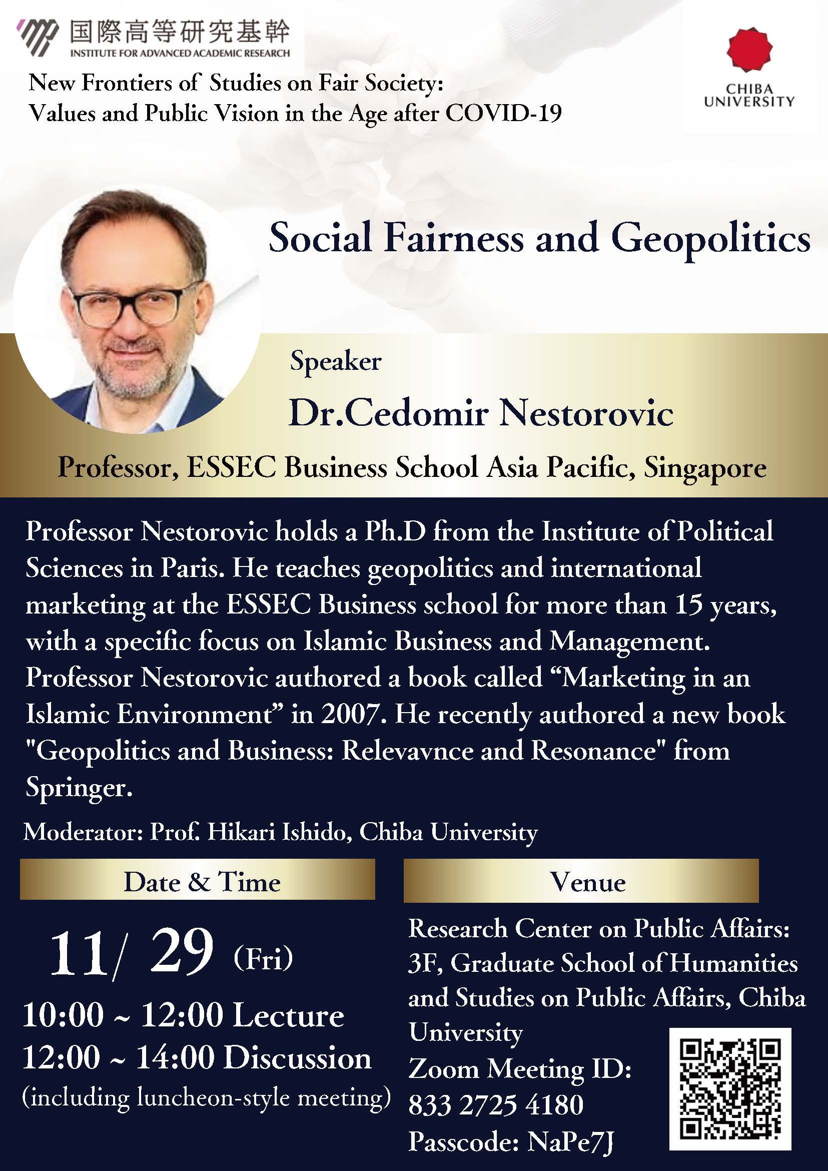 Social Fairness and Geopolitics